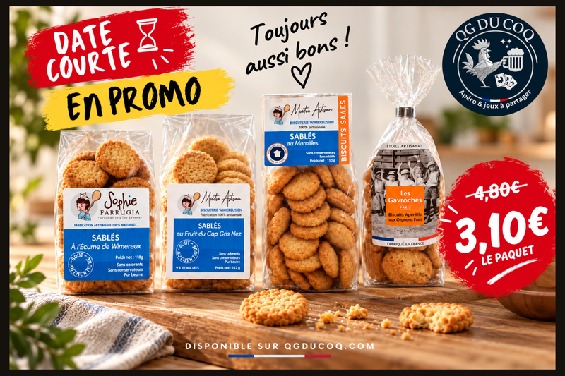 promo date courte gateaux apéro artisanaux