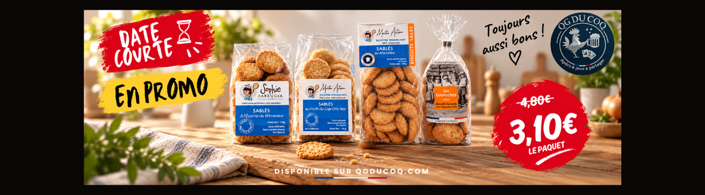 promo date courte gateaux apéro artisanaux