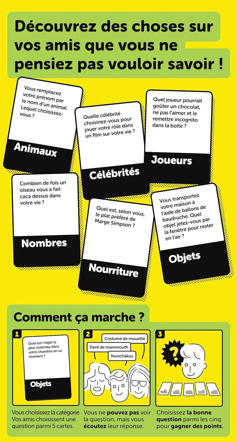 QUESTIONS DINGUES A POSER A VOS AMIS (14+) - Mégableu