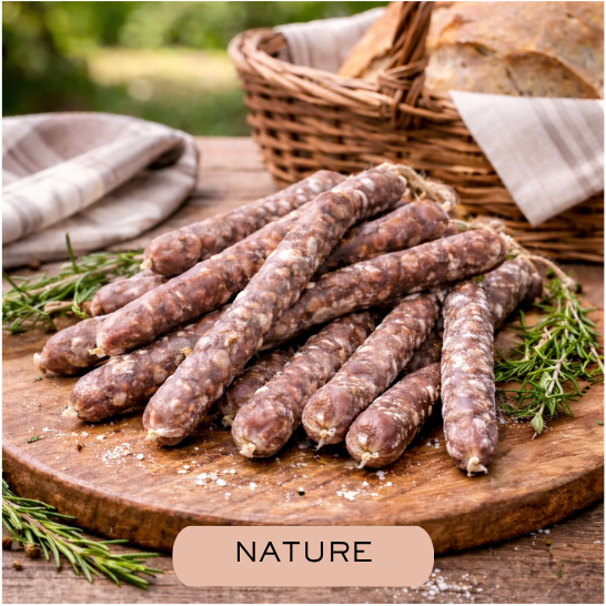Lot de Sauciflettes Nature 100 g - Saucisson Lyonnais