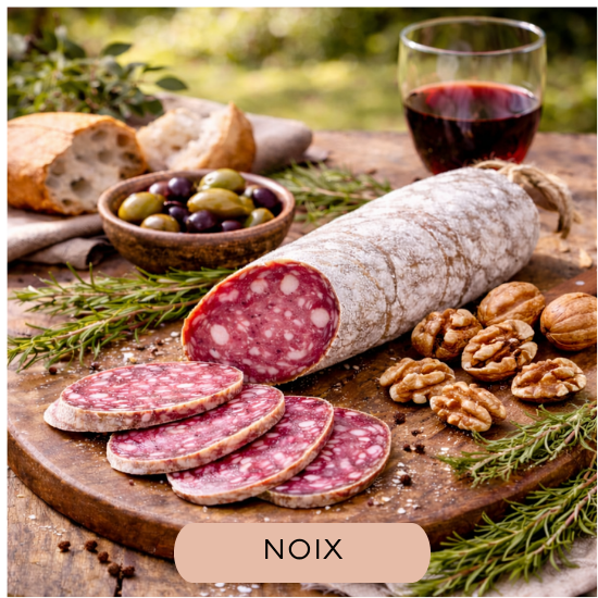 Saucisson aux Noix 150 g - Saucisson Lyonnais