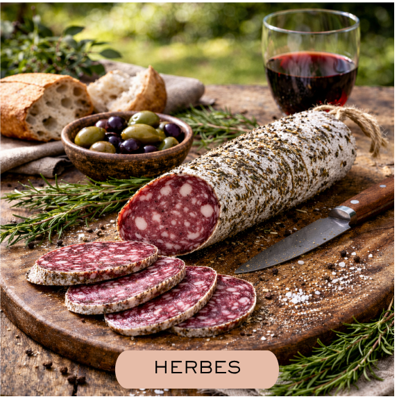 Saucisson aux Herbes de Provence 150 g - Saucisson Lyonnais