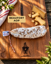 Saucisson sec au Beaufort AOP 200 g Aux Salaisons Savoyardes