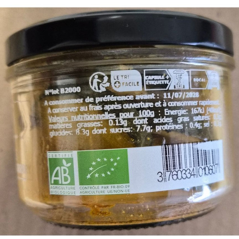 Pickles de Courgette au Curry Bio 220 g - Conserverie CLAC