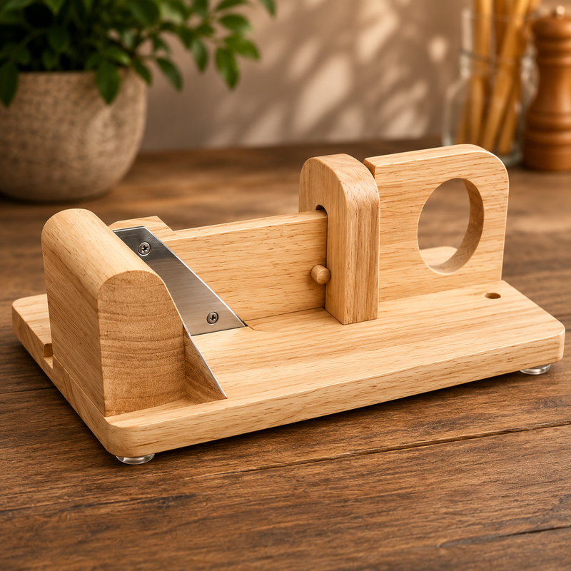 Trancheuse à Saucisson "Guillotine" 28cm Naturel