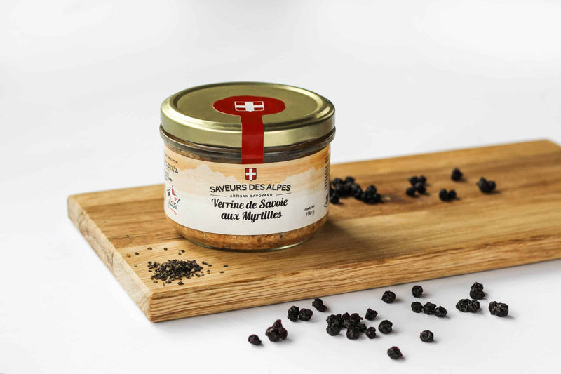 Verrine de Savoie aux Myrtilles 180 g - Salaisons Savoyardes