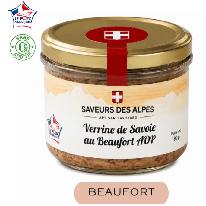 Verrine de Savoie au Beaufort 180 g - Salaisons Savoyardes