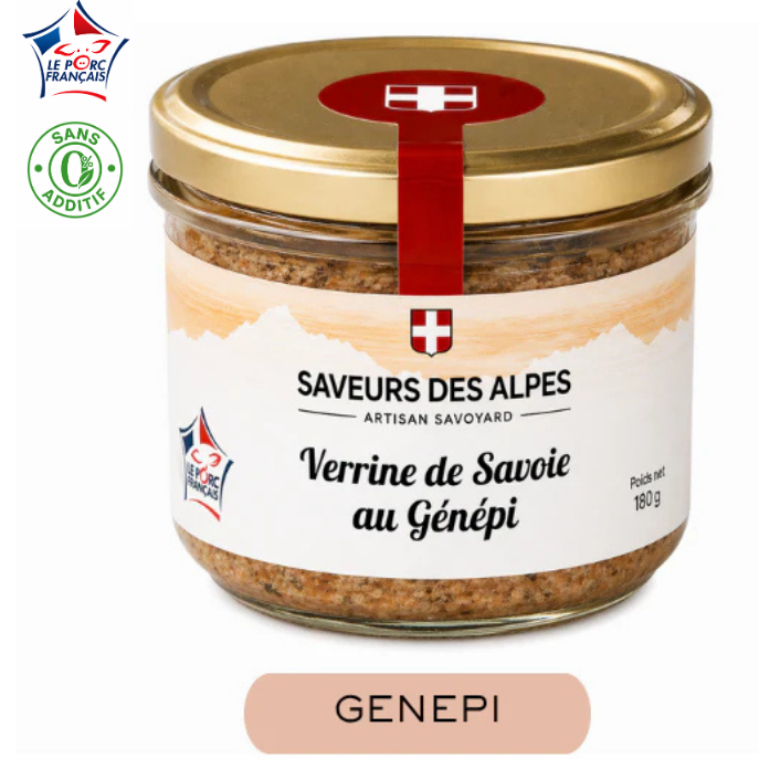 Verrine de Savoie au Génépi 180 g - Salaisons Savoyardes