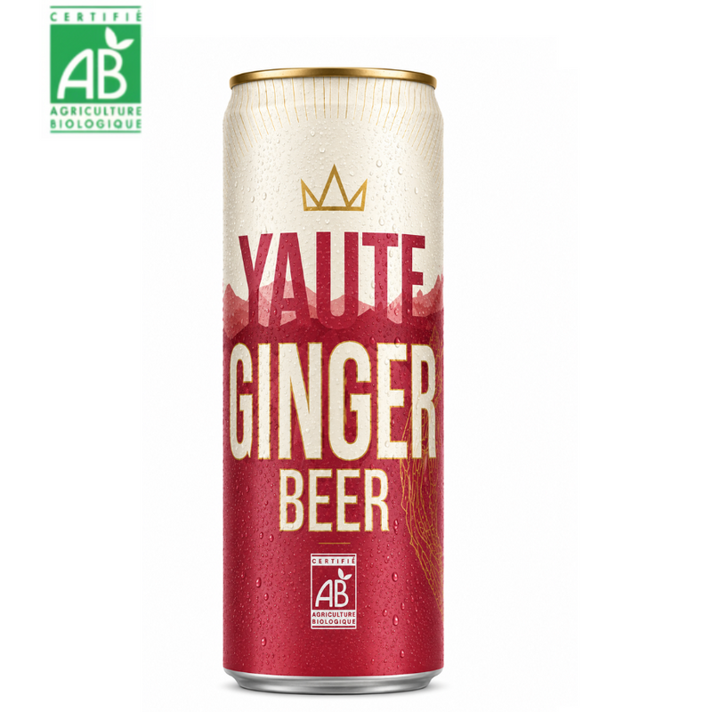 Yaute Ginger Beer Bio 33 cl - Brasseurs Savoyards