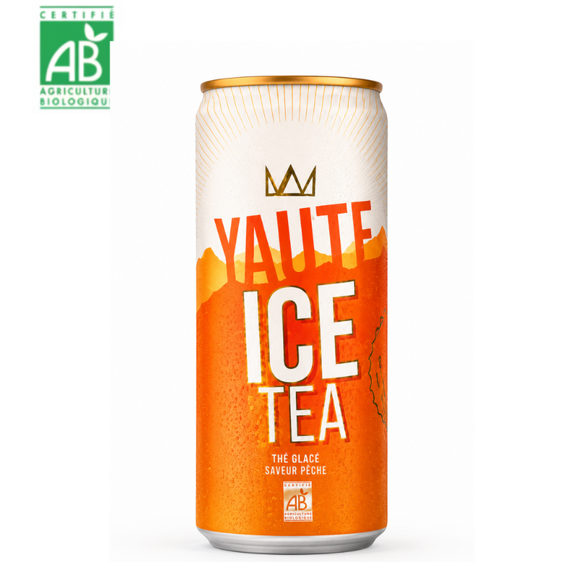 Yaute Ice Tea Bio 33 cl - Brasseurs Savoyards